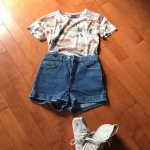 NWT High waisted American Apparel shorts.